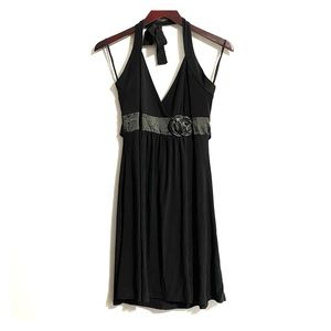 Little Back Halter Neck Dress